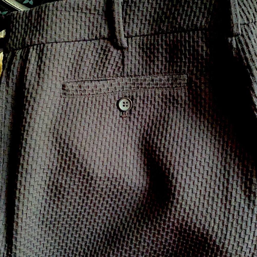 Club Monaco textured woven dress pant